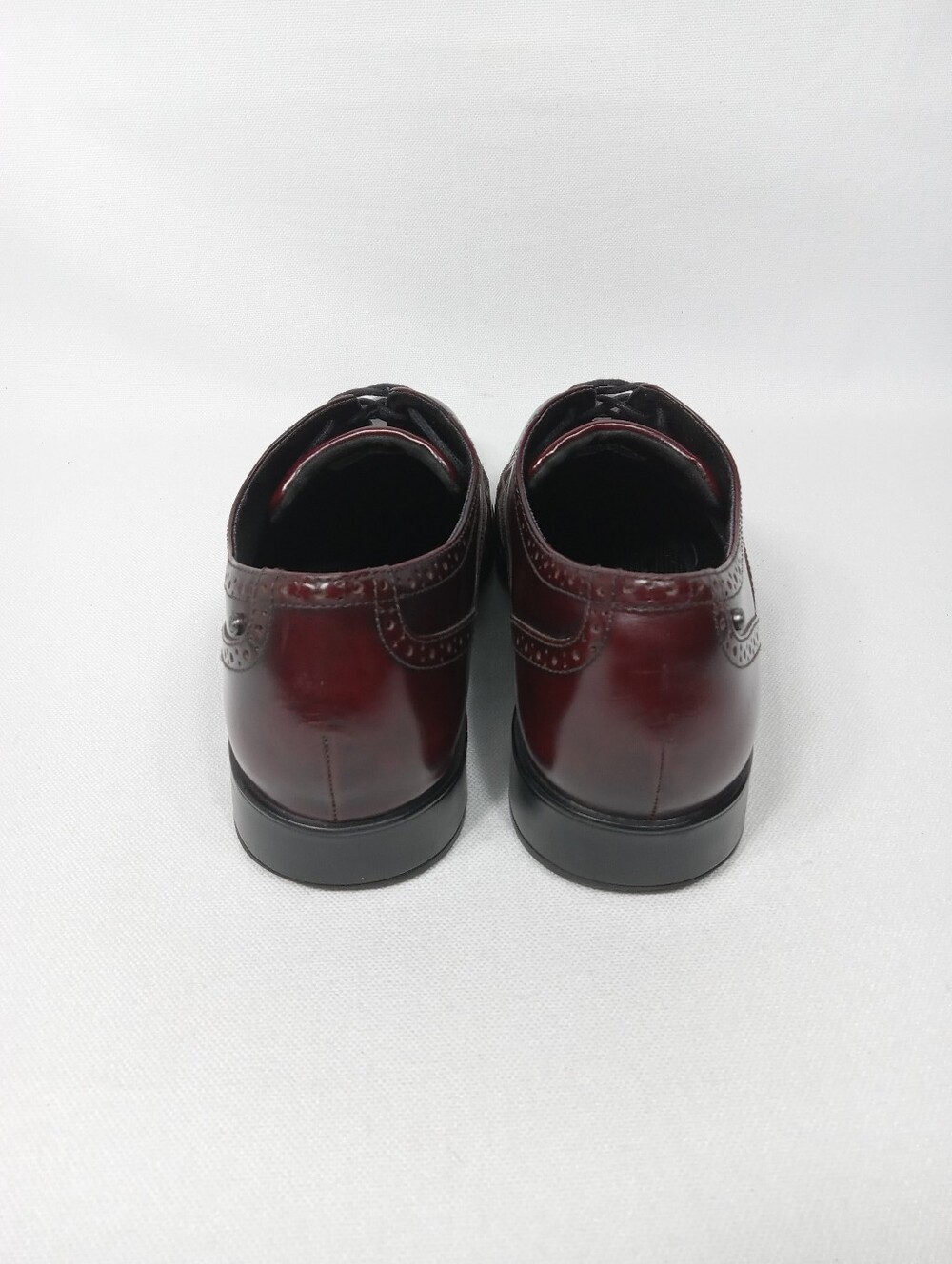 ROCKPORT Classic Men’s Wingtip Oxford Dress Shoes In Burgundy Size 10 - Picture 9 of 13